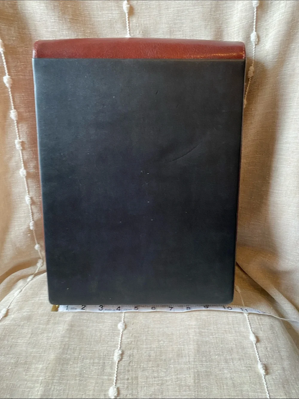 Classic Leather Valet Tray/ Desk Tray Organizer- Father’s Day gift.